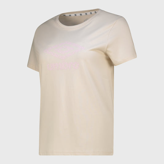 Umbro Womens Umb W Harper 2.0 Tee Beige