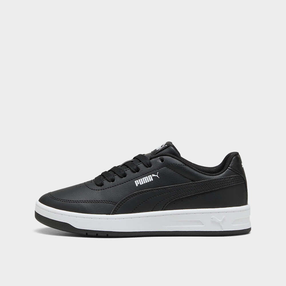 Puma Youth Court Classic Clean Sneakers Black