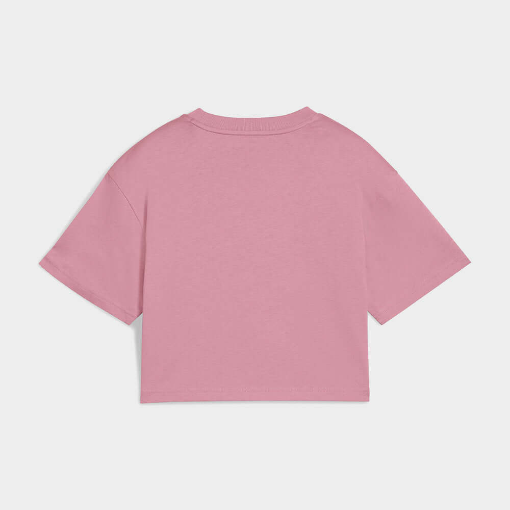PUMA WOMENS Essential Logo Tee PINK