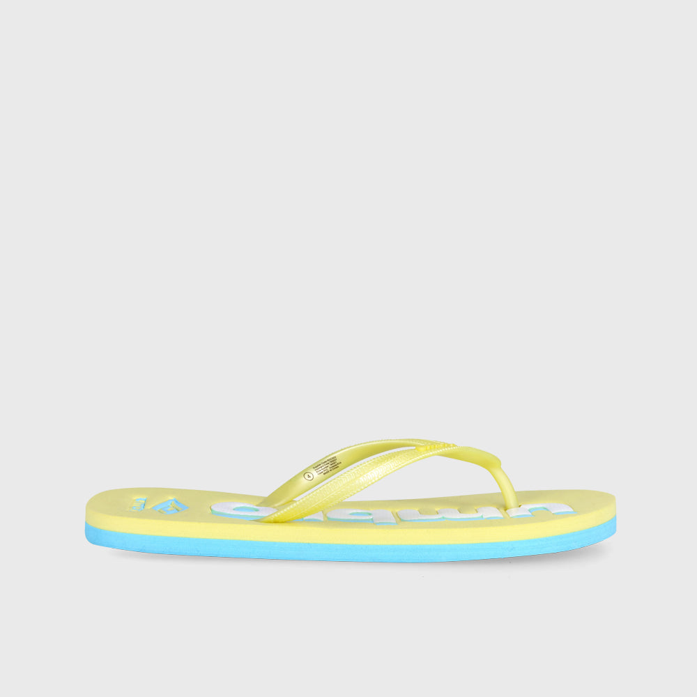 Umbro Womens Relief Thong Sandals Yellow