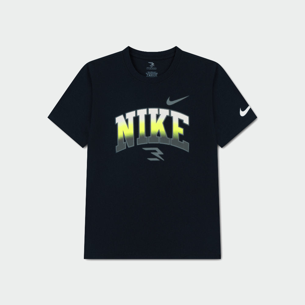 Nike 3Brand Gradient Collegiate Tee Black