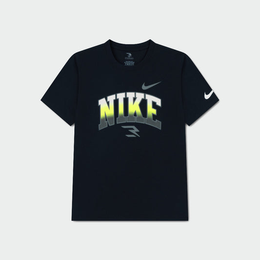 Nike 3Brand Gradient Collegiate Tee Black