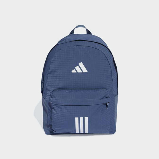Adidas Unisex Essential 3 Bar Backpack Blue
