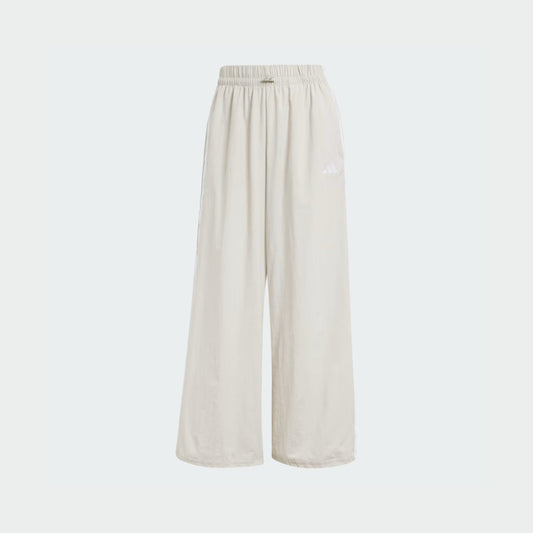 Adidas Womens 3 Stripe Woven Pants Beige