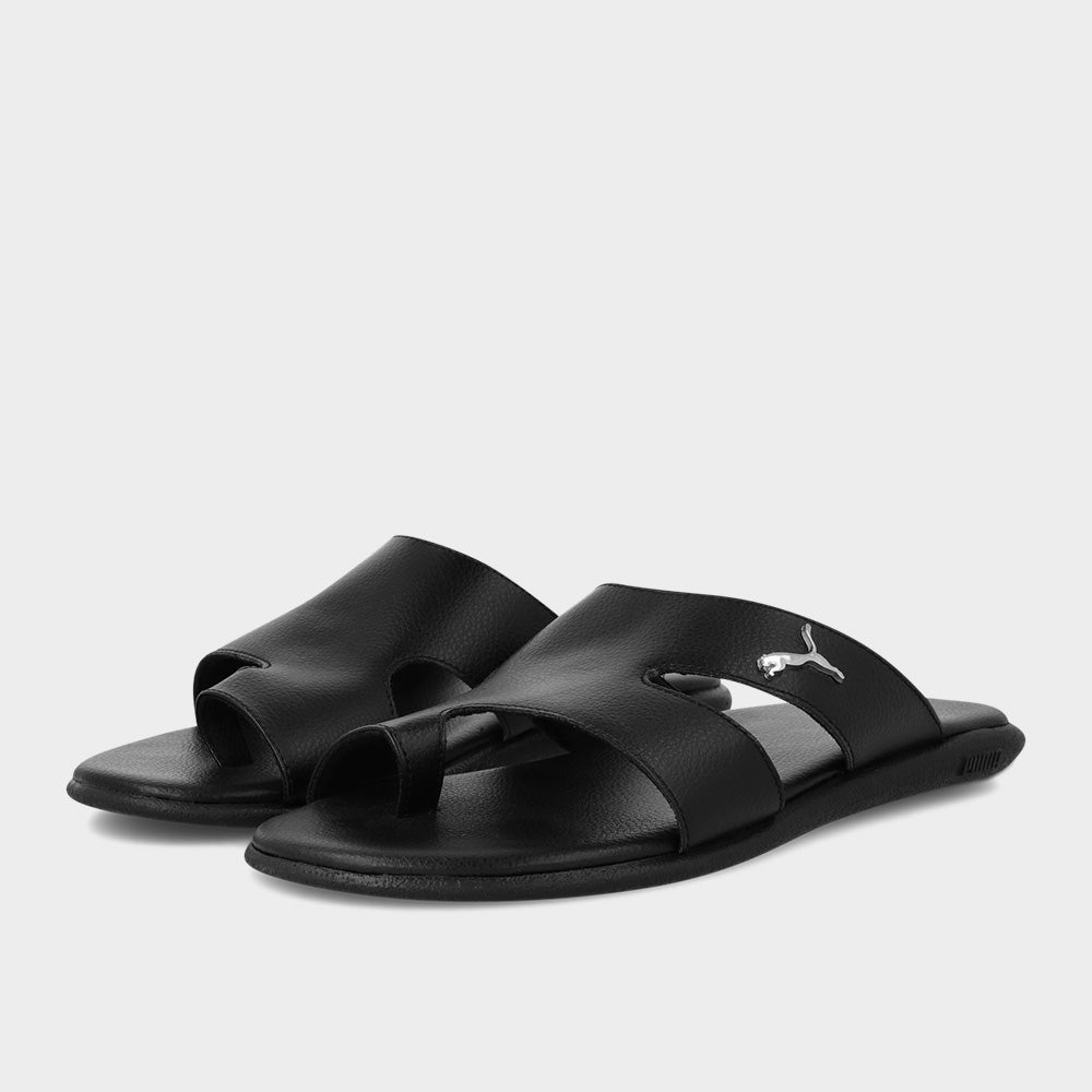 PUMA MENS Sporty Magnet Slides BLACK
