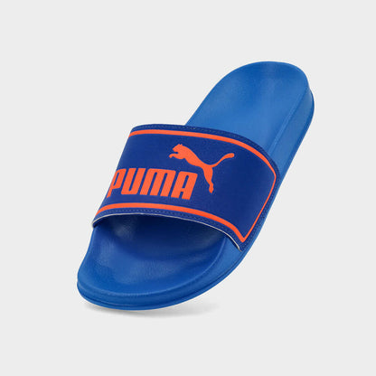 Puma Mens Poolcat Slides Blue