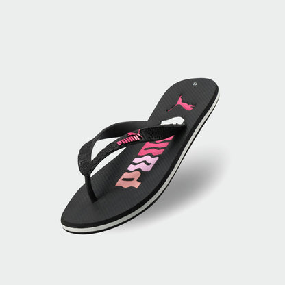 Puma Kids Round Flip Scribble Black