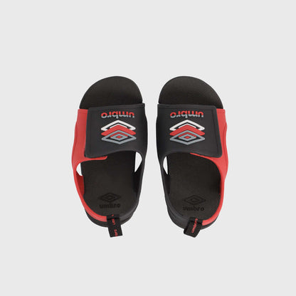 Umbro Boys Adjustable Slides Black