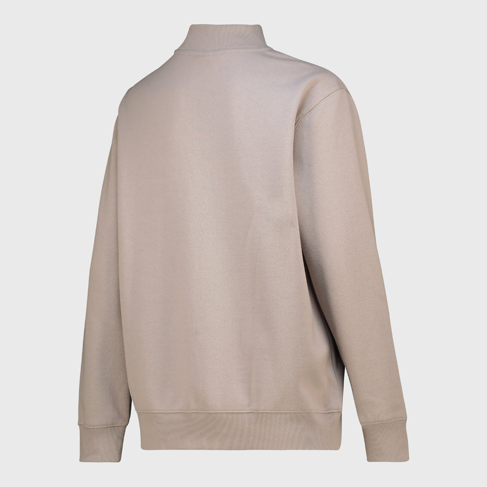 Umbro Womens Terra Quater Zip Top Brown