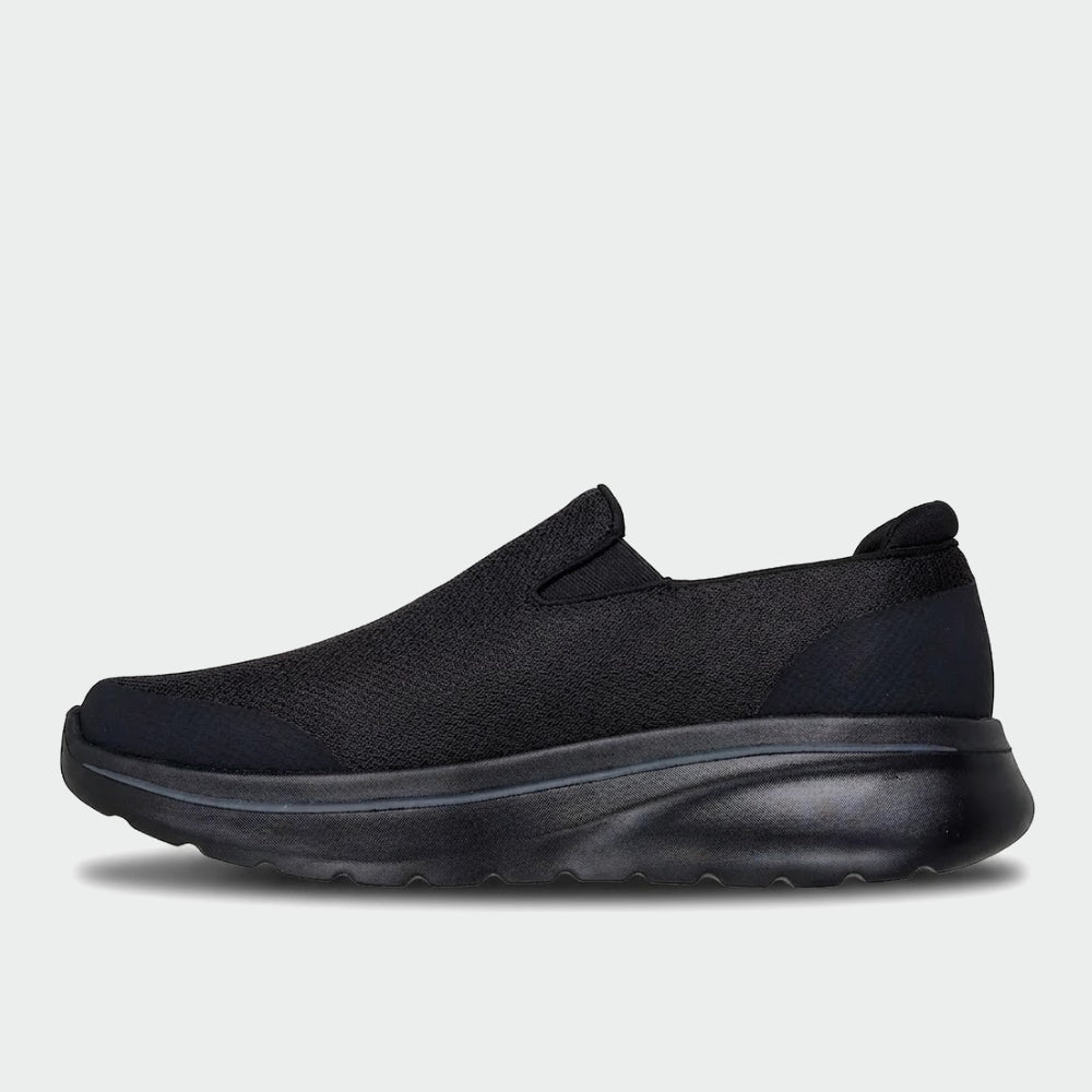 Skechers Mens Go Walk Arch Fit N Joy Sneakers Black