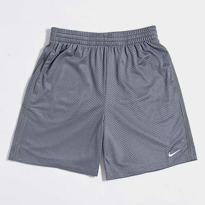 Nike Boys Dri Fit Multi Mesh Short Grey