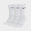 Nike Unisex 3 Pack Everyday Cushioned Calf Socks White