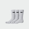 New Balance 3pack Lightweight Crew Socks White