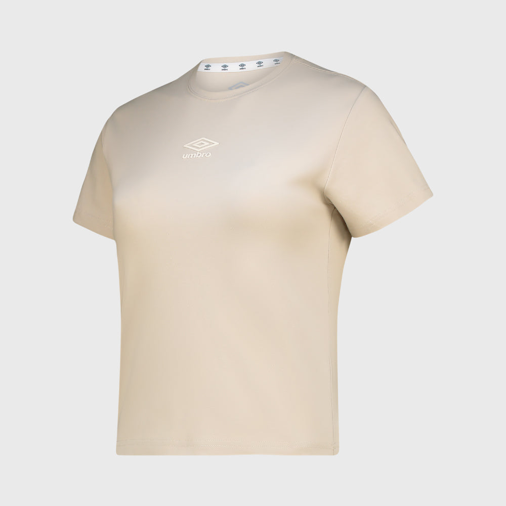 Umbro Womens Ideal Tee Beige