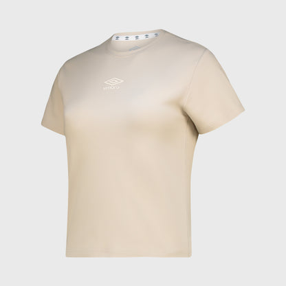 Umbro Womens Ideal Tee Beige