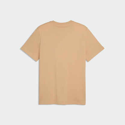 Puma Mens Essential Small No1 Logo Centered Tee Brown