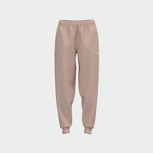 Adidas Womens Small Logo comfort Fleece Pants Pink