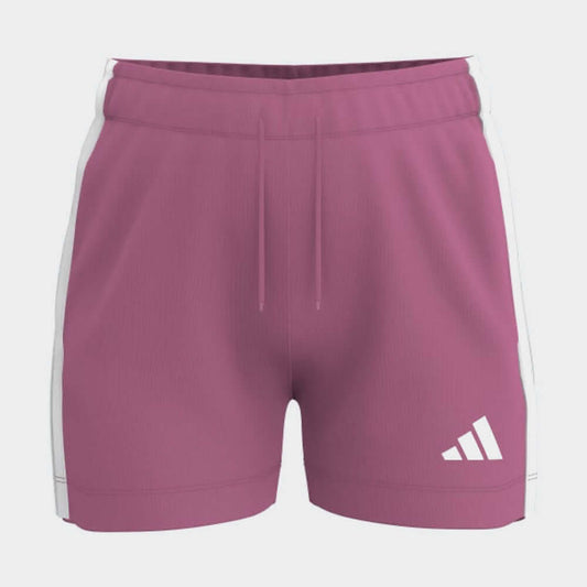 ADIDAS GIRLS 3 Strips Shorts PINK