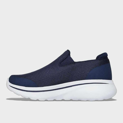 Skechers Mens Go Walk Arch Fit N Joy Sneakers Blue