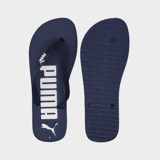 Puma Mens Essential Flip Thong Sandals Navy