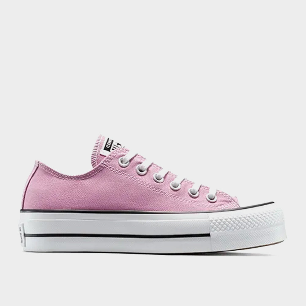 Converse Womens All Star Lift Platform Low Top Sneakers Pink