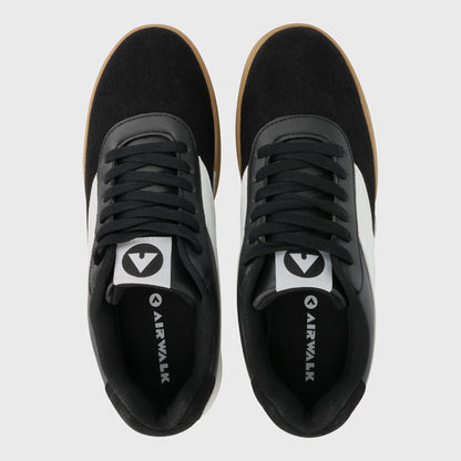 Airwalk Mens Kaos Sneakers Black