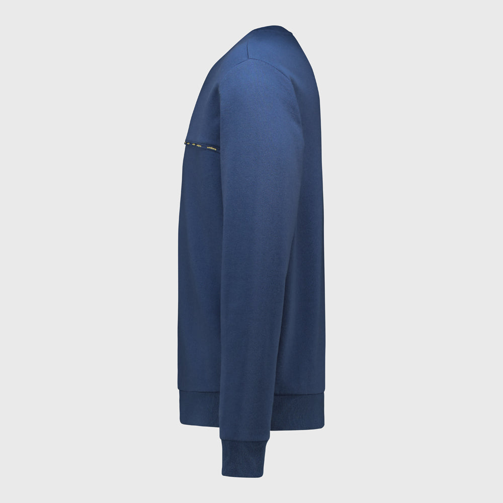 Umbro Mens Driven Crew Top Blue
