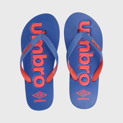 Umbro Mens Emboss Thong Sandals Blue