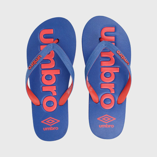 Umbro Youth Emboss Thong Sandals Navy