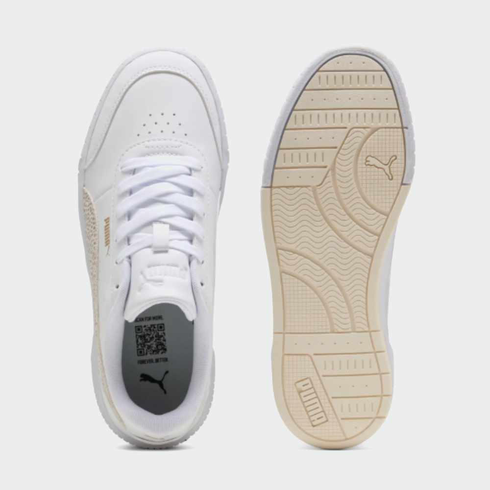 Puma Womens Carina Mia Top Cat Sneakers White