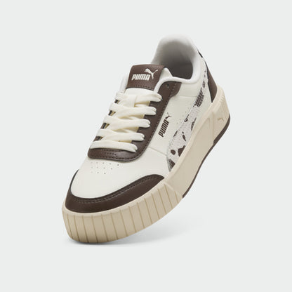 Puma Womens Carina Mia Wild Sneakers Brown