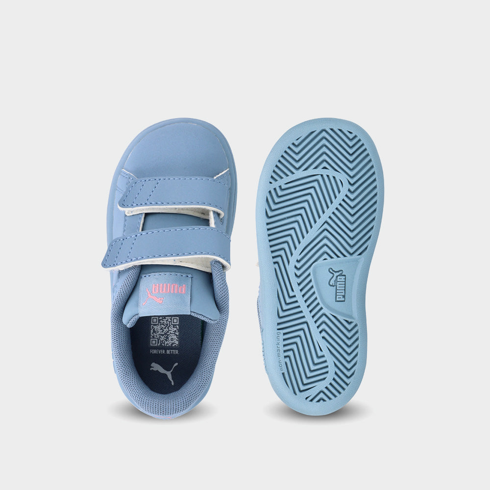 Puma Infants Smash Buck 3.0 Cat Sneakers Blue