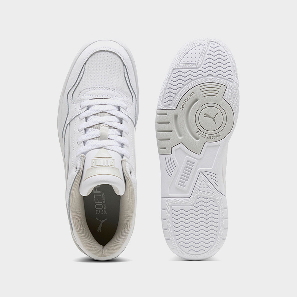 PUMA MENS REBOUND RETRO WHITE
