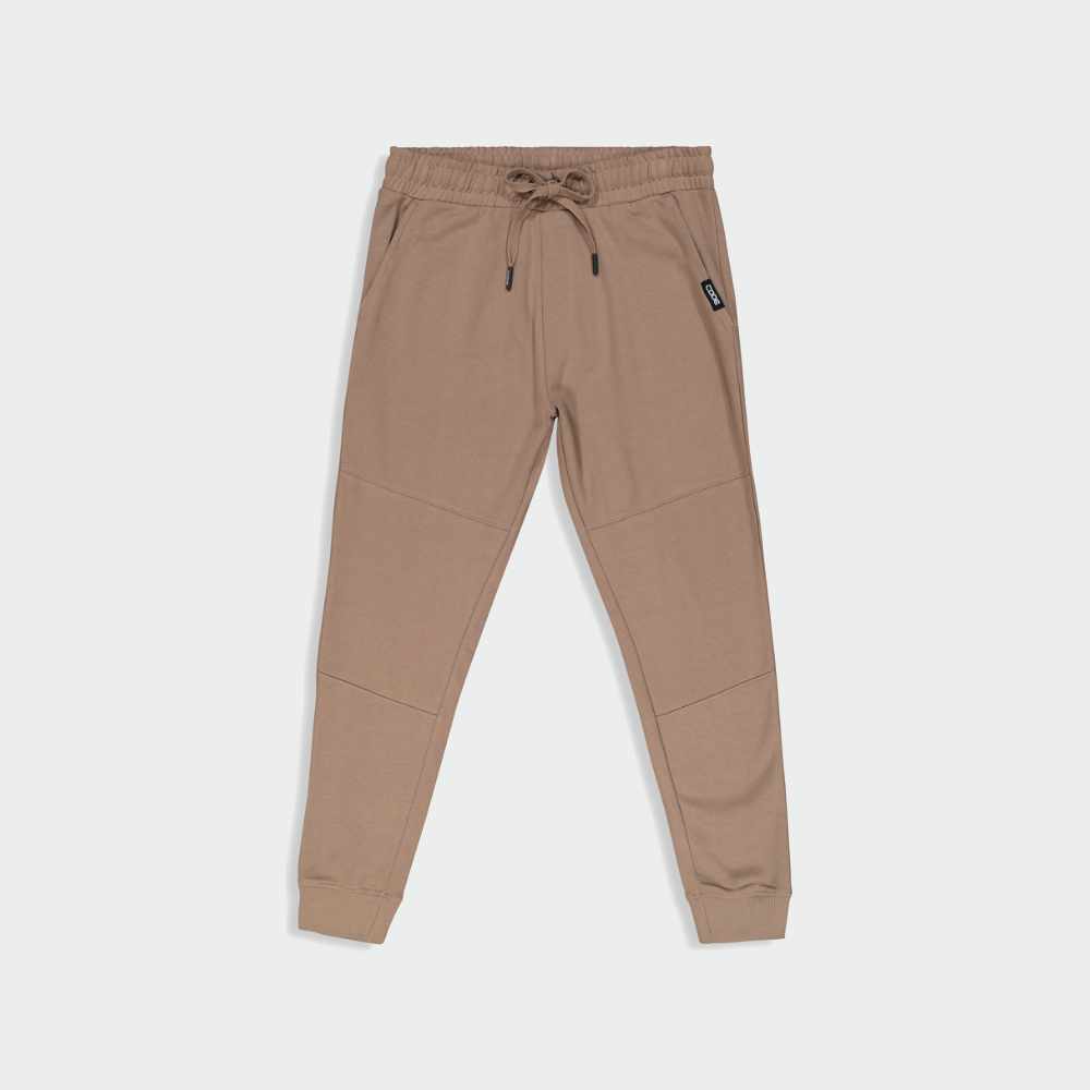 Code Mens Basic Knit Joggers Brown