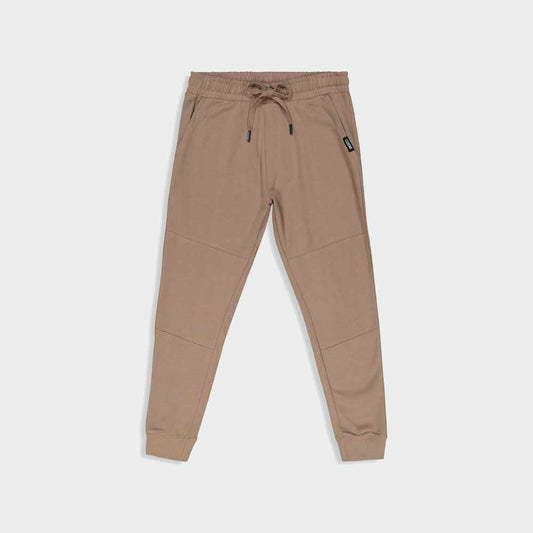 Code Mens Basic Knit Joggers Brown