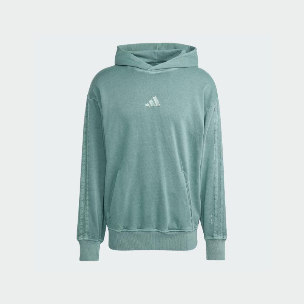 Adidas Womens All SZN Small Logo Sweat Green