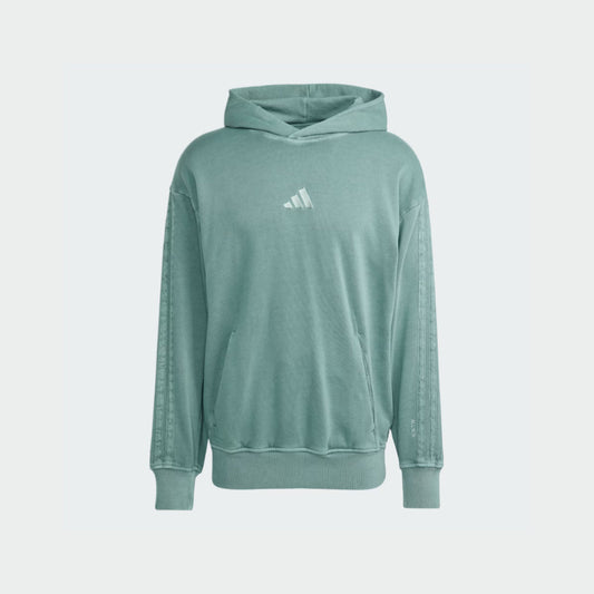 Adidas Womens All SZN Small Logo Sweat Green