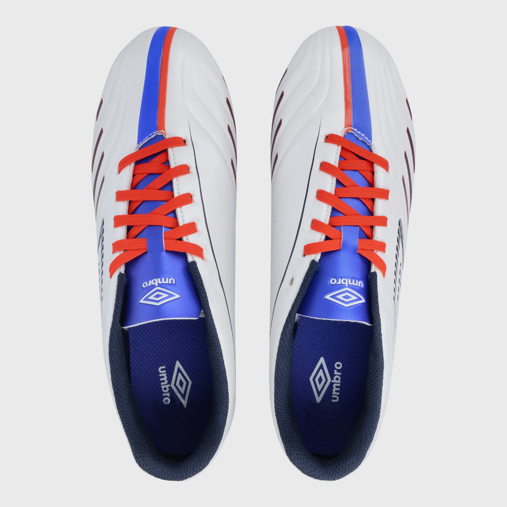 UMBRO MENS Tocco VI Squad Football Boots WHITE