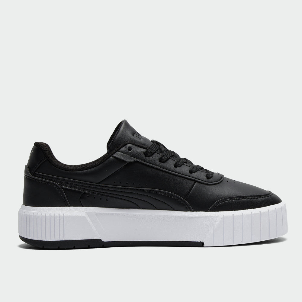 Puma Womens Carina Mia Top Cat Sneakers Black