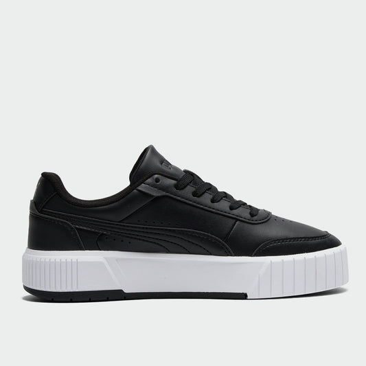 PUMA WOMENS Carina Mia Top Cat Sneakers BLACK