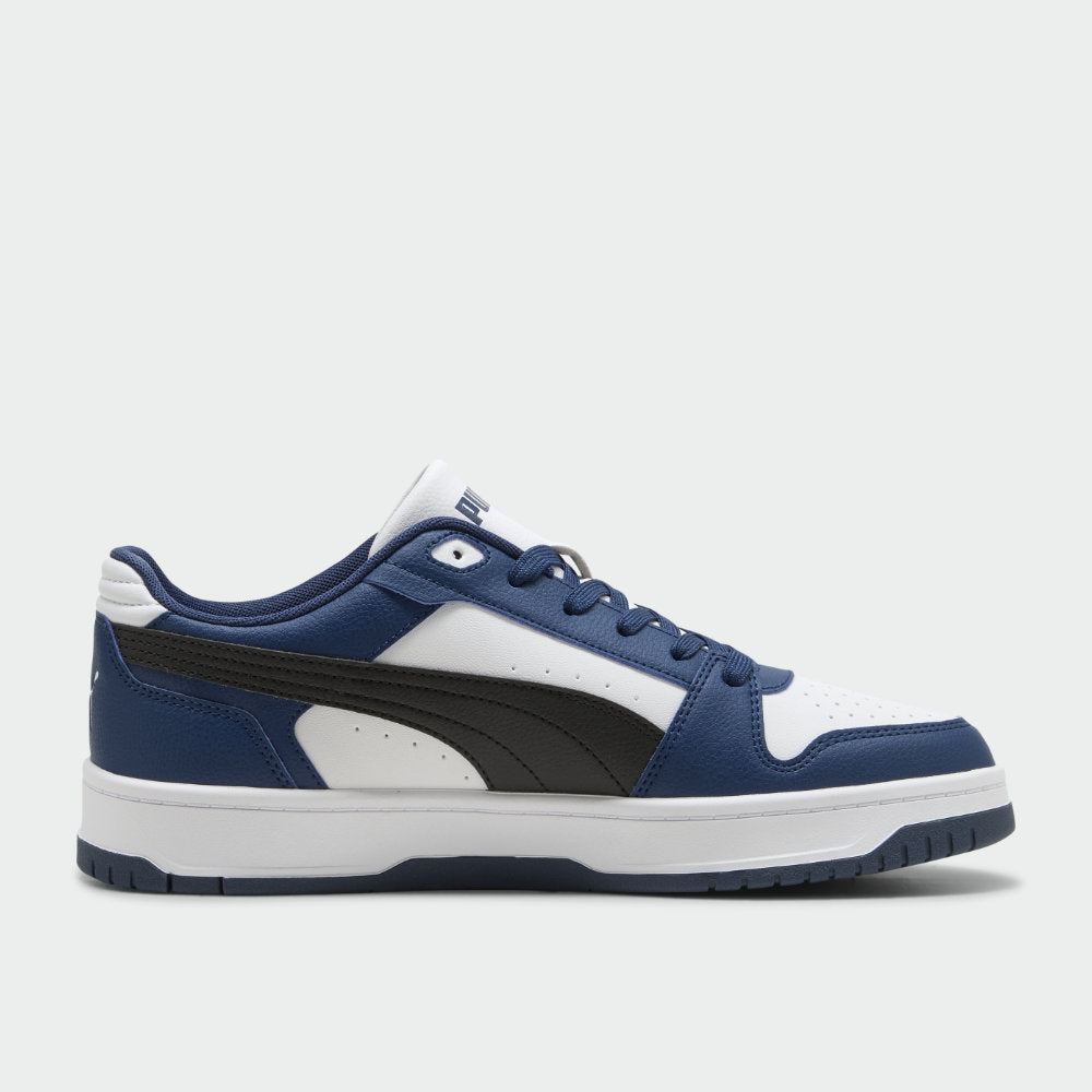 Puma Mens Rebound Slam Lo Sneakers Blue