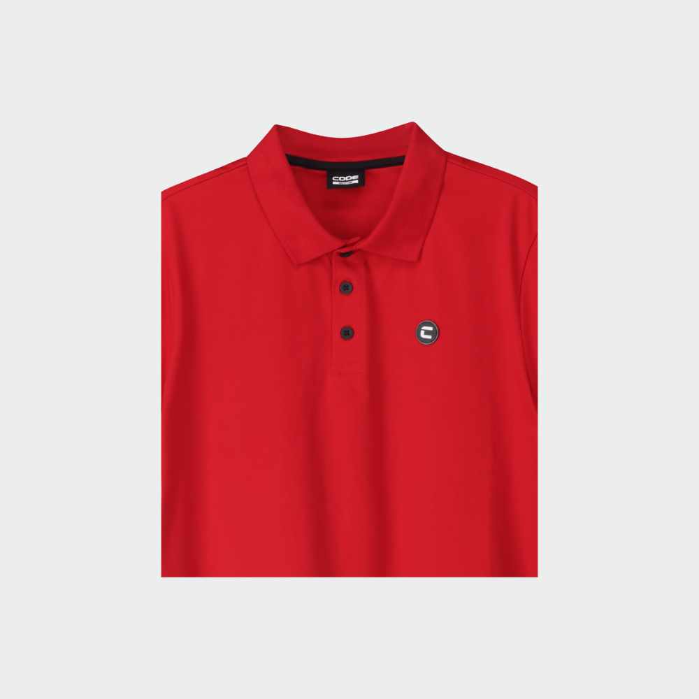 Code Mens Kasi Golfer Red