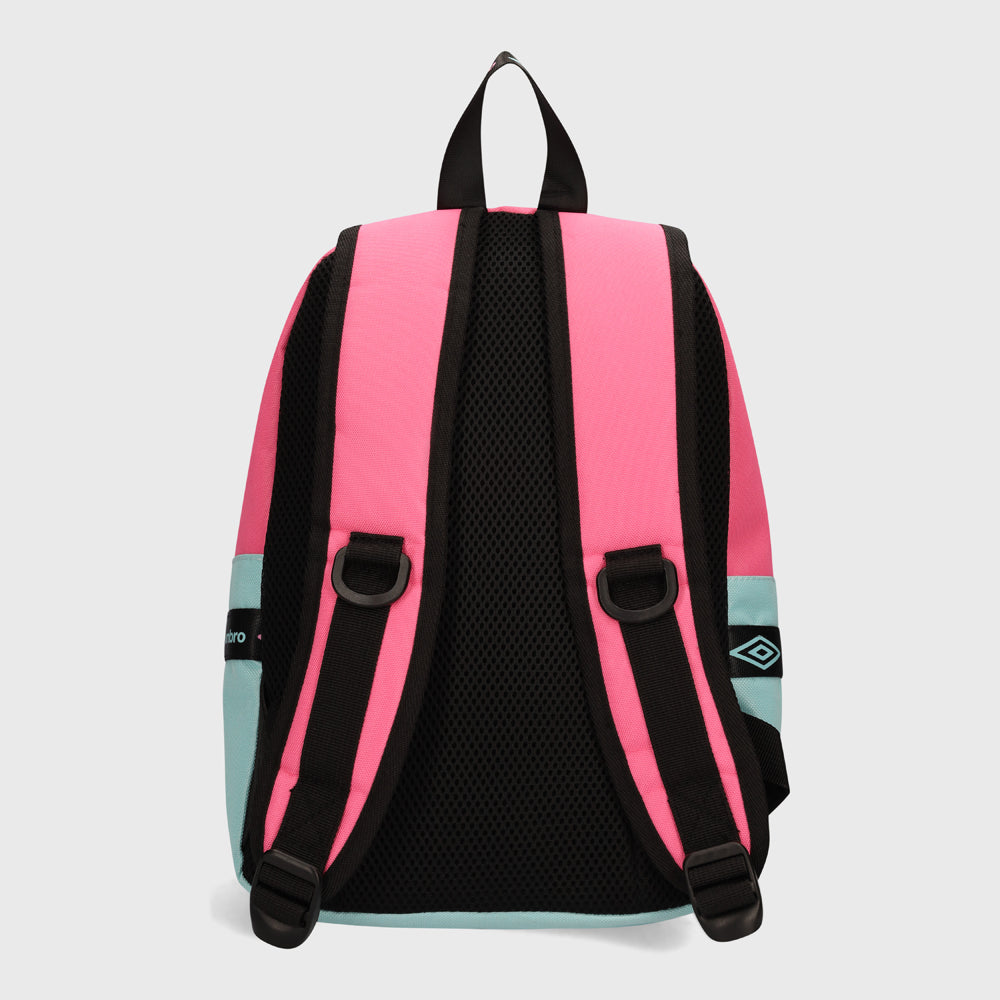 Umbro Kids Colour Block Backpack Pink