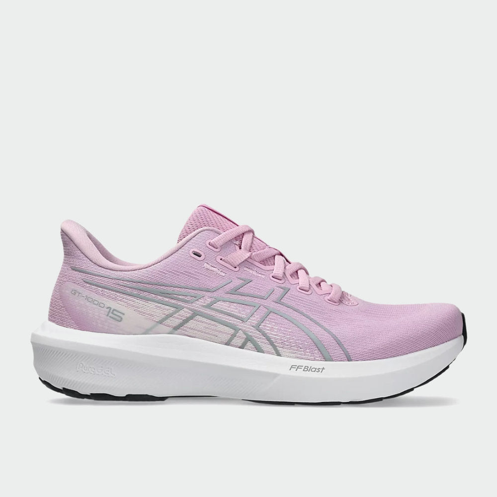 asics ランニングシューズ ピンク FF Blast Asics Womens GT-1000 15 Running Shoes Lilac – Tekkie Town