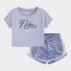 Nike Kids Essential All Over Print Set Blue