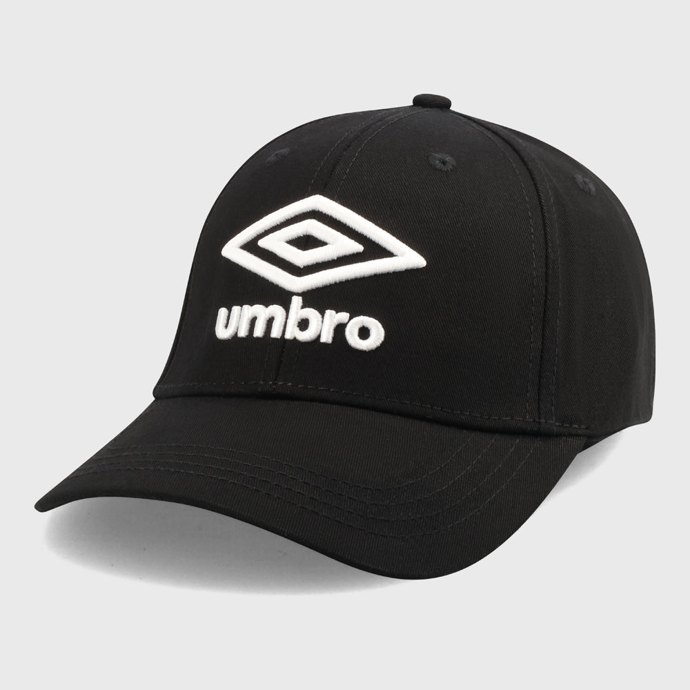 Umbro Unisex Embroidery Diamond Peak Cap Black