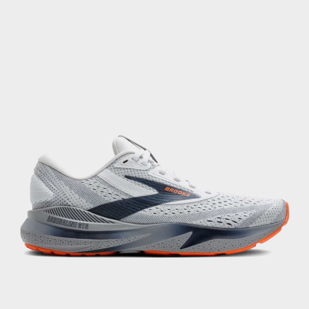 Brooks Mens Adrenaline Gts 24 Running Shoes White