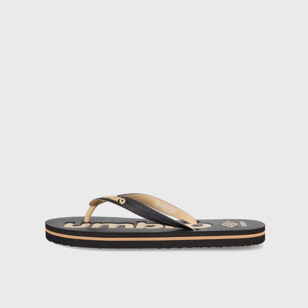 Umbro Youth Emboss Thong Sandals Black