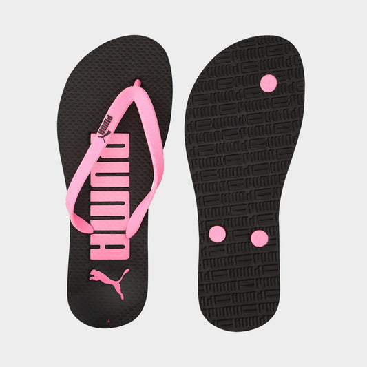 PUMA WOMENS Essential Flip II Thong Sandals BLACK