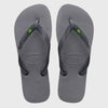 Havaianas Unisex Brazil Thong Sandals Grey